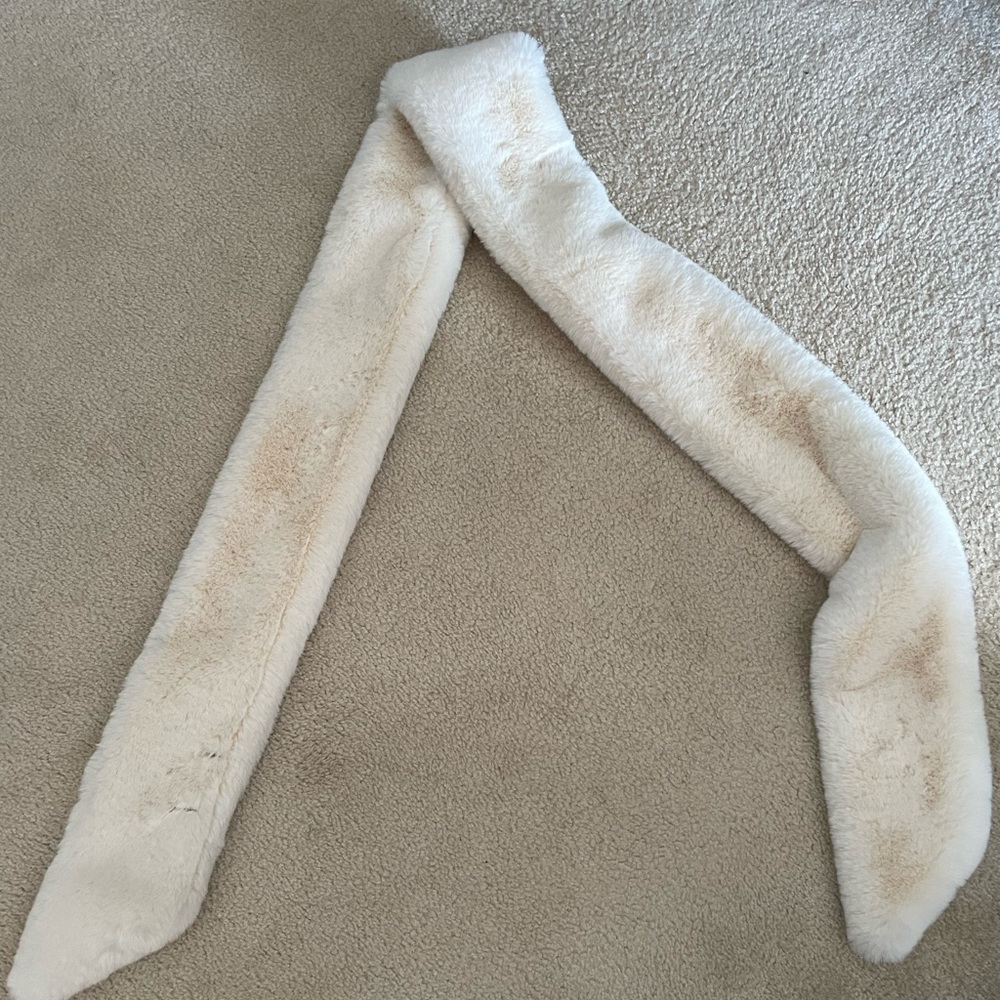 Bridal fur shaw